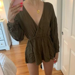 Green romper